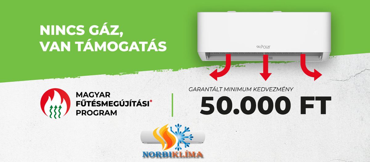 Polar klíma támogatás a Norbiklímánál