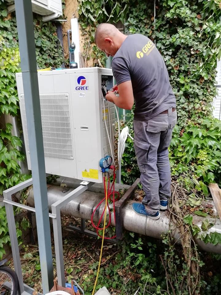 Ipari klímberendezés telepítése