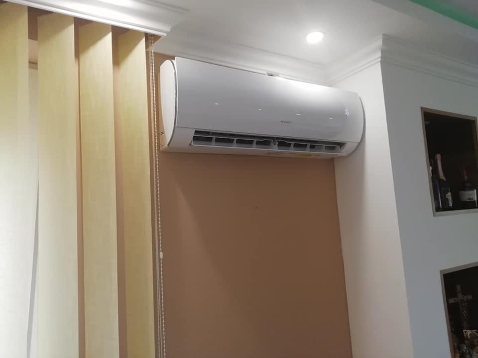 Beltéri klíma felszerelve, megvilágítva Debrecenben